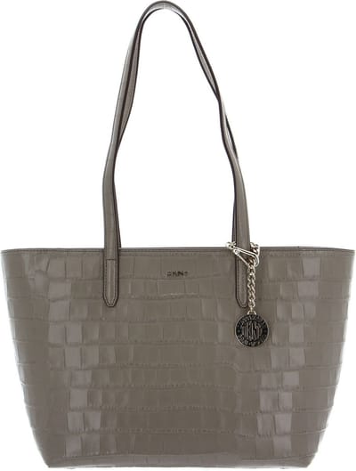 DKNY Leren Shopper Schoudertas Bryant Tote Toffee Bruine