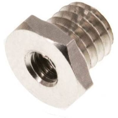 M3 x M5 F/M Vernikkeld Messing Verloopring 16 Bar [2 Stuks]