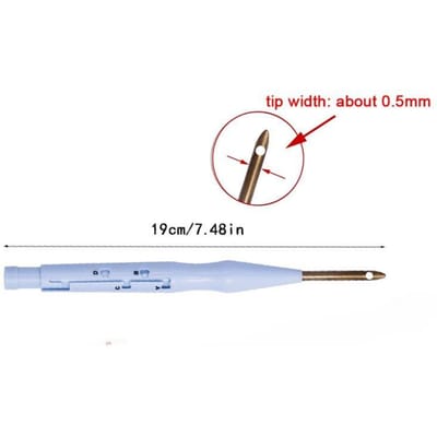 Borduurset Punchnaald Stikgereedschap Magische borduurnaald Pen Weefgereedschap Breien Naaigereedschap voor DIY Tapijthaak blauw