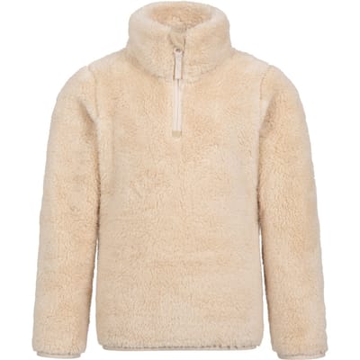 Mountain Warehouse Kinder/Kids Teddy Half Zip Fleece Top (Beige)