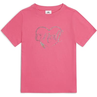 O'Neill Girls Essentials T-shirt Carmine Rose Size: 152 | T-shirts Outlet | Unisex | Roze