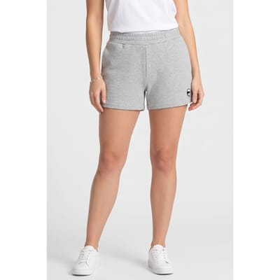 Karl Lagerfeld Ikon Patch Sweatshorts Light Grey Melange Taglia: XS | Pantaloni da tuta Outlet | Donna | Grigio