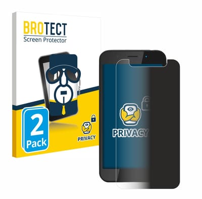 BROTECT - privacy screenprotector voor Shiftphones Shift5me - Folie Beschermfolie Blauwlichtfilter 2 Stuks