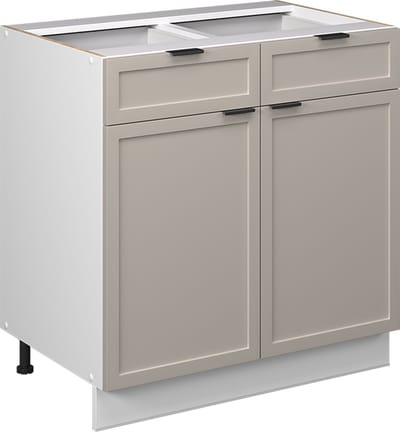 Vicco Fame-Line Keukenonderkast – 80 cm zonder werkblad GrijsBeige
