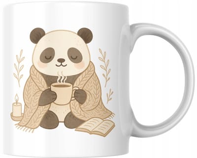 Schattige Panda Mok - Gezellige Hygge Momenten - Perfect cadeau