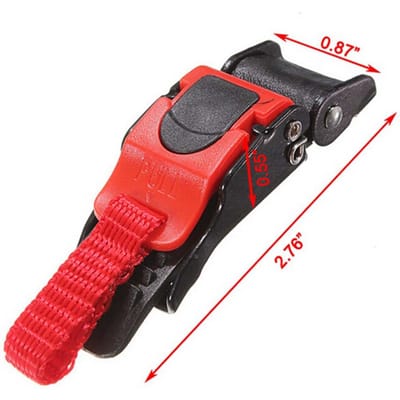ATV Fietshelm Clip Kinband Snelspanner Trekgesp Voor Suzuki black