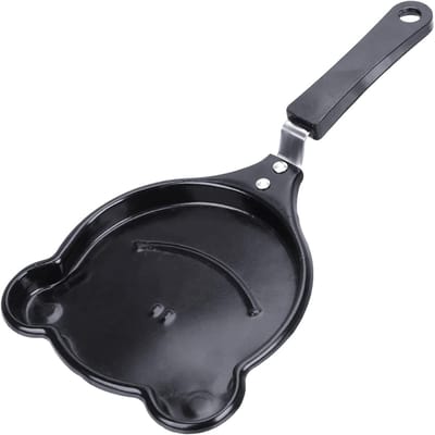 Omeletpan Mini - Ontbijt Pan - Snel Ontbijten - Gelijkmatige Hitte - Niet Gespecificeerd - Zwart