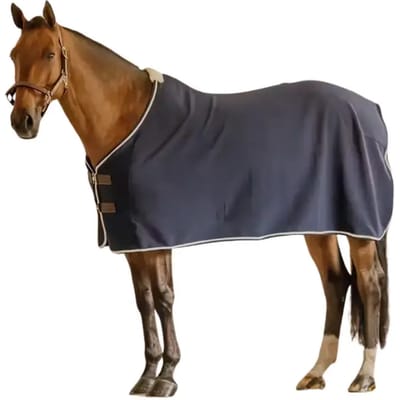 Kentucky Horsewear - Zweetdeken show vegan wool marine 145-6'6