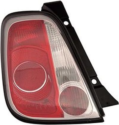 VanWezel 1604933 - Feu arrière gauche sans partie éléctrique pour Abarth 500,595 jusque 2015