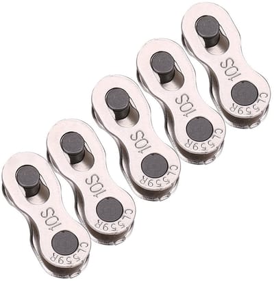 Store_9 - Fiets-kettingslot - Kettingslot voor fiets - Sterke stalen structuur - Geschikt voor 6 7 8 9 10 snelheid - Fietsaccessoire voor noodgeval...