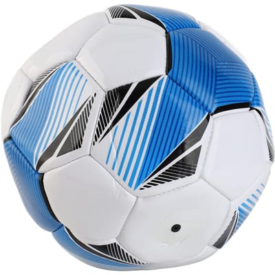 Voetbal Maat 5 Rubberen Binnenbal Elasticiteit Machinenaad Ambacht Training Sport Voetbal voor blue