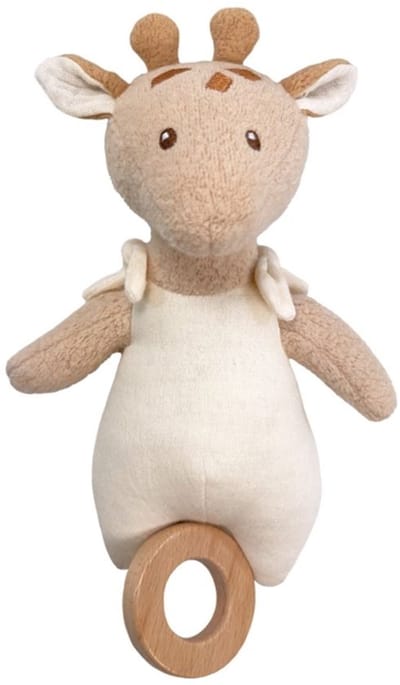 Egmont Toys knuffel muziek giraf Leonie 22 cm Rock a bye Baby.
