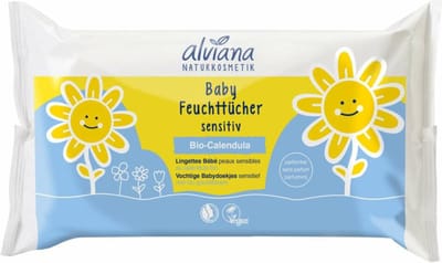 Alviana Baby Calendula Vochtige Doekjes 48 stuks