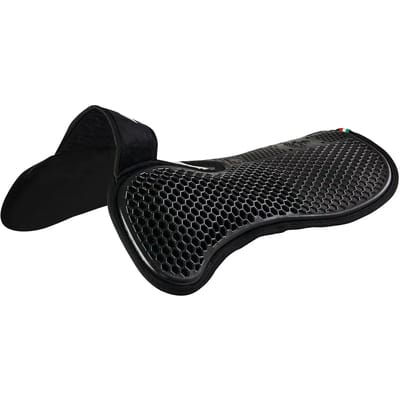 Dik gel zadel voor een hexagonale voorzijde van een paard Acavallo SP WFS Riser