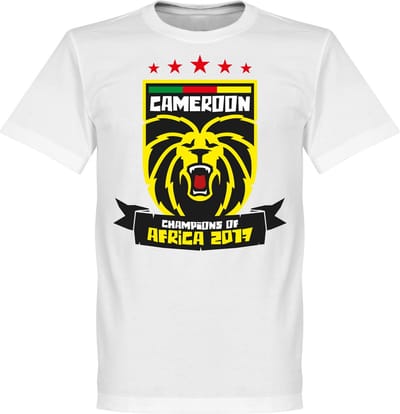 Kameroen Afrika Cup 2017 Winners T-Shirt - S