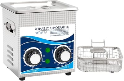 Ultrasone Reiniger - Schoonmaakapparaat - Sieraden Schoonmaken - Verwarmingsfunctie - 1.3L Capaciteit - Zilver