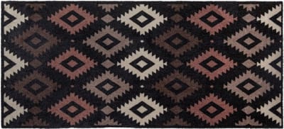 MD Entree - Design mat - Universal - Kelim Terra - Vloerkleed - Antislip - Machine wasbaar - 67 x 150 cm
