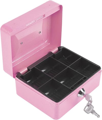 Mini Kluis met Sleutel en Cijferslot - Draagbare Veilige Box voor Geld en Sieraden