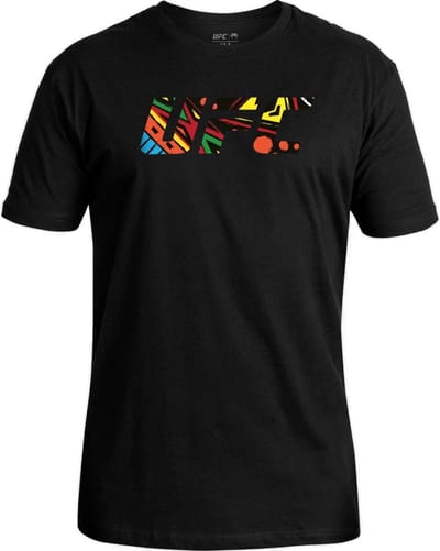 UFC Adrenaline Unrivaled Venum Alex Pereira Heren T-shirt Zwart - L