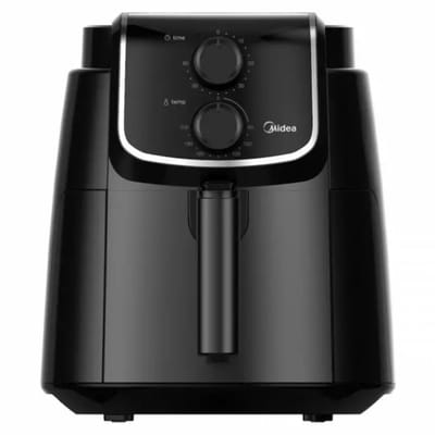 Midea MF‑TN35D - Heteluchtfriteuse - 3,5 L - 1500 W - Zwart - Draaiknoppen