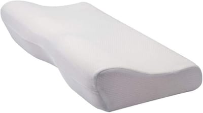 QIN® Anti Snurk Kussen - Antisnurk Kussen - Hoofdkussen - Nek en Schouderpijn - Bruin - 33cm x 64cm x 14cm