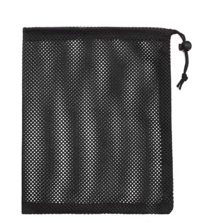 FSW-Products Golfballen Zak – Mesh Trekkoord – Voor 15 Ballen – 20x15 cm