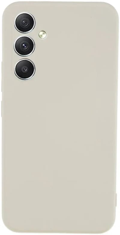 Hoesje met Camera Bescherming Geschikt voor Samsung Galaxy A35 | Back Cover | Dun | Flexibel TPU | Beige