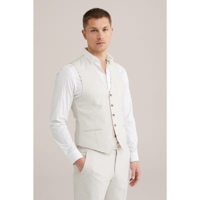 WE Fashion Waistcoat Beige Taglia: 44 | Pantaloni da completo Outlet | Uomo | Marrone