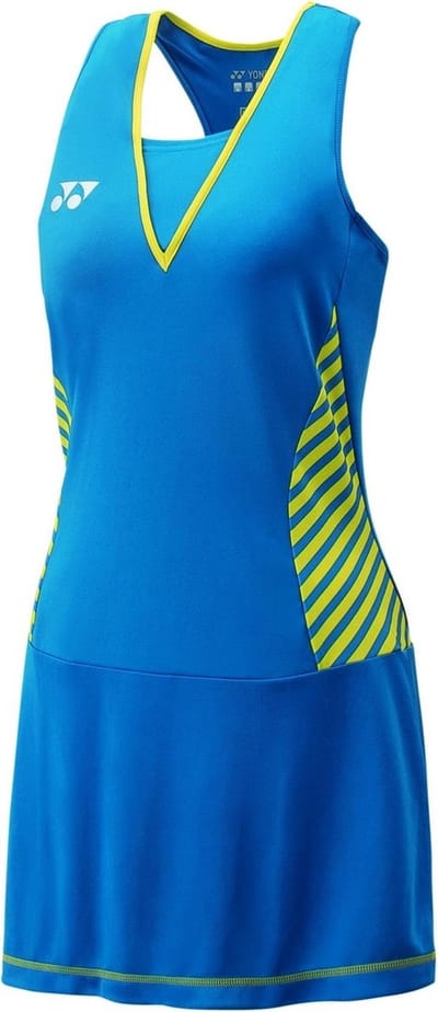 Yonex Tennisjurk Tournament 20423ex Dames Blauw Maat L