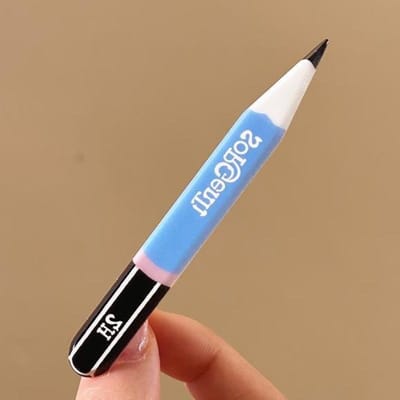 1PCS Marchandise, Crayon, Ciseaux, Pince Bec de Canard, Frange Latérale Féminine, Épingle à Cheveux, Épingle à Cheveux de Niche, Pince Polyvalente, Coiffe. bleu