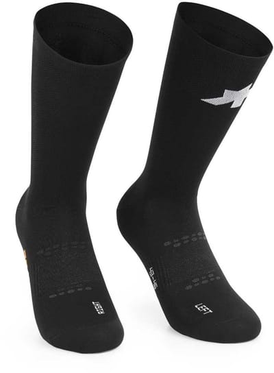 Assos Rs S11 Sokken Zwart EU 35-38 Man,Vrouw