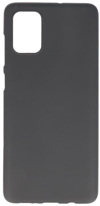 Hoesje Geschikt voor de Samsung Galaxy A71 - Backcover Color Telefoonhoesje - Zwart