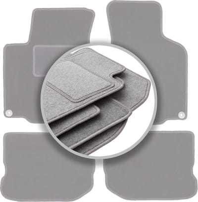Automatten asgrijs voor: Skoda Octavia I liftback, stationwagen, tour (1996-2004)