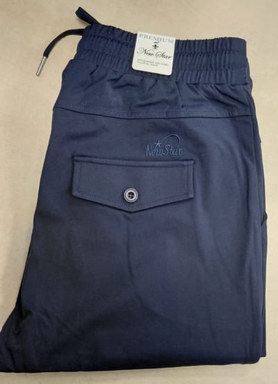 New Star dames capri broek - Derby - navy - travelstof - L19 - maat 27