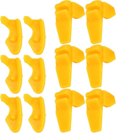 Set van 6 Stuks Plastic Duck Heads voor Bandenwisselmachine - Beschermers voor Velgen en Professionele Bandenreparatietools