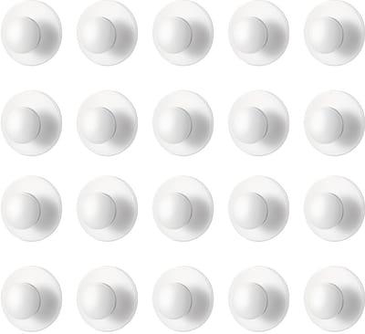 Dailygoods- Ladeknoppen 20 Stuks - Zelfklevende Meubelknoppen - Duurzaam Plastic - Handgrepen Keuken/Badkamer - Eenvoudig te Installeren - Ruimtebesparend - Kastknoppen