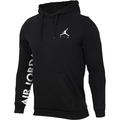 Air Jordan Color Block Hoodie Heren Tops Zwart 939987-010 XL black