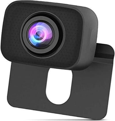 Thuys – Achteruitrijcamera Draadloos – Parkeersensoren Waterproof – 12.6 x 9.6 x 7.6 cm – Zwart