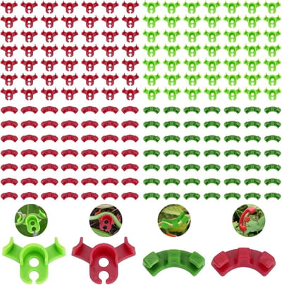 Famanu – Plantenbuigers - bindclips - plantenclips - 90 graden - planttraining - buigclips - lage stress trainingsclips - plantenclips voor het buigen van plantenstammen - veranderen van de groeirichting