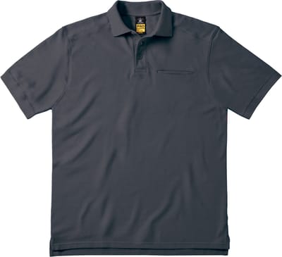 B&C Skill Pro Polo Shirt CGPUC10 - Dark Grey - S
