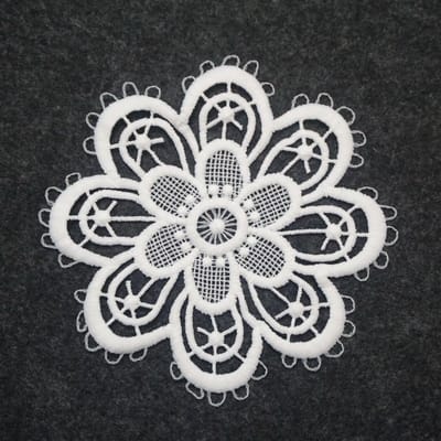 Tafellopers, handgemaakt, geklogen, witte kant, kleine haken, tafelloper, onderzetters, gehaakte tafelset voor keuken, eetkamer, dromenvanger, decoratie, 15 cm