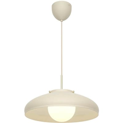 DFTP by Nordlux Hanglamp Latif, beige, Ø 40 cm, messing