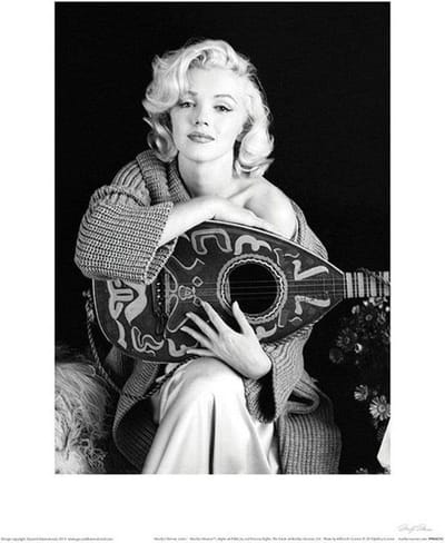 Pyramid Poster - Marilyn Monroe Lute - 80 X 60 Cm - Multicolor