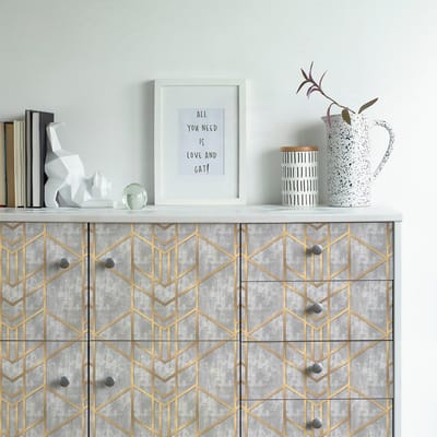 Scandinavische meubelsticker, Heine-stijl, 40 x 60 cm