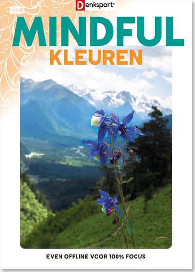 Denksport Puzzelboek Mindful kleuren, editie 4