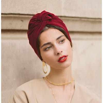Vintage Zachte Franse Turban Hoed Mode Vrouwen Bandana Hoofdband Dames Hoofdbedekking Pet Dames Hoofddoeken Moslim Hoofddoek Muts One Size brown