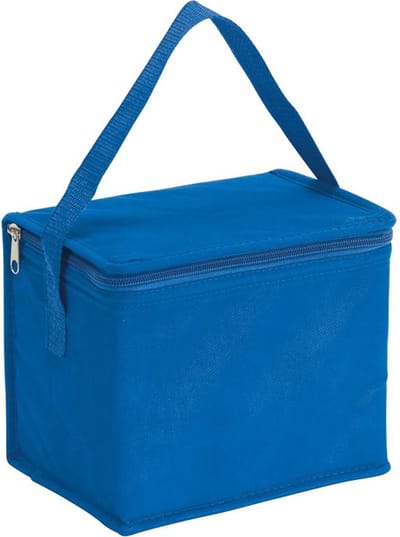 Kleine koeltas voor lunch - blauw - 20 x 13 x 17 cm - 4.5 liter - Koeltassen - medicijnen/sixpack