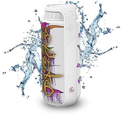 Draagbare Bluetooth luidspreker met 360° geluid - Spatwaterdicht, 24 W, 12 uur speeltijd, Aanraakpaneel, True Wireless Stereo