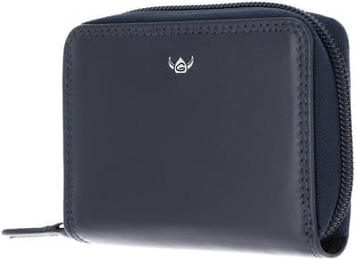 Golden Head Leren kaarthoes Polo RFID Protect Kartenetui 4506 Marineblau donkerblauw