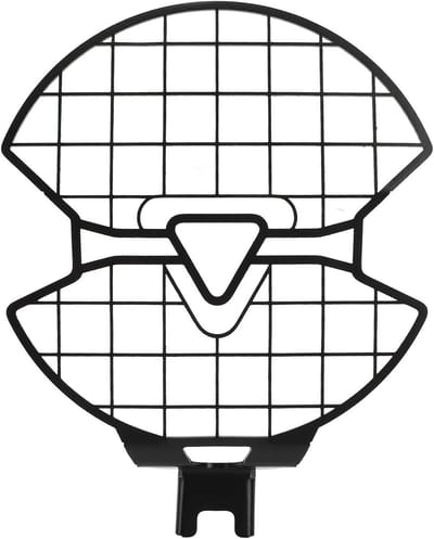 Koplampbeschermer motorfiets, roestvrijstalen koplamp grille cover, bescherming voor 660, duurzaam.